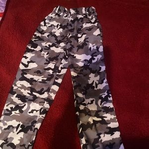 Camo joggers